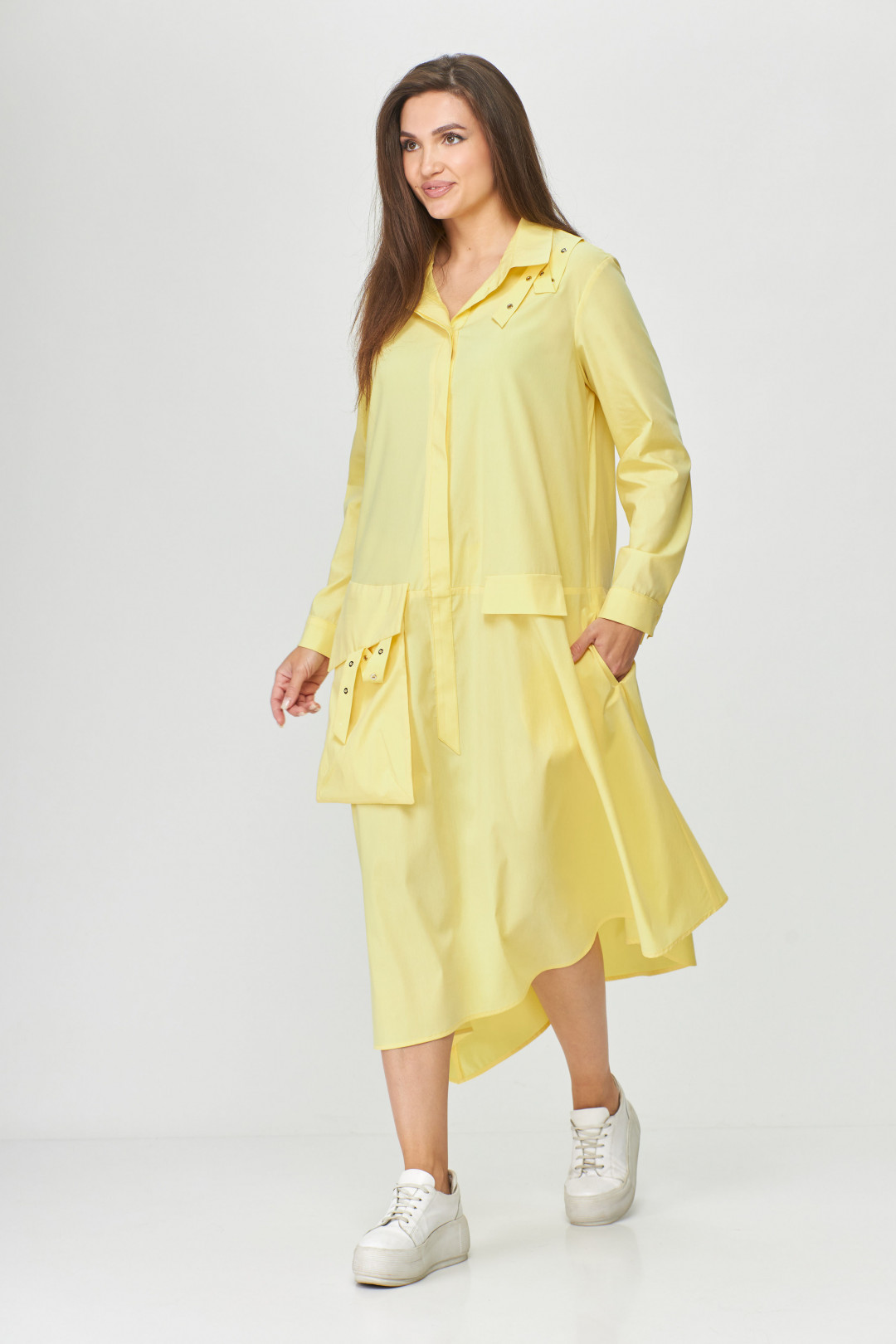 Платье Abbi style 1009 желтый